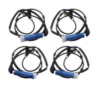 Car Wheel Speed Sensors 4PCS Front+Rear Left Right Wheel Speed ABS Sensor Fit For BMW E46 316 318 320 330CI 325I Z4 E46 E85 E86 34526752681 Wheel Speed Sensor