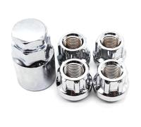 car Wheel Stud Compatible With Wheel Nuts Wheel Locks Lug Wheel Bolts M12x1.25 M12x1.5 Flat Washer Locking Wheel Nuts 5pcs