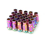car Wheel Stud Universal Steel Lug Nut Auto Steel Acorn Rim Extended Wheel Lug Nuts M12X1.5 M12x1.25 Car Accessories 20pcs