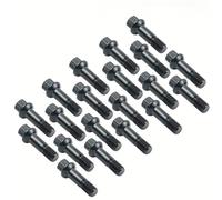 Car Wheel Studs 0009907607 Compatible With Benz For CL500 CL600 E300 E350 G550 ML250 R350 S350 S600 45mm Shank 14x1.5 Ball Seat Wheel Lug Bolts