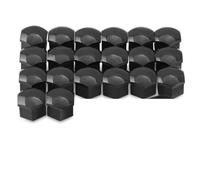 Car Wheel Studs Compatible With Discovery For Range For Rover For Evoque LR4 LR2 22mm Car Wheel Nut Caps Covers(Black)