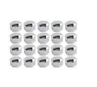 Car Wheel Studs Compatible With Tesla For Model 3 S Y 2017 2018 2019 2020 18x24mm Silver Wheel Lug Nut Cap Covers