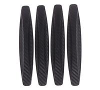 Car Wheels Fender Car Door Protector Auto Door Guard Edge Corner Bumper Guard Buffer Molding Protection Strip Car Styling 4PCS Black Car Mudguard(Zwart)