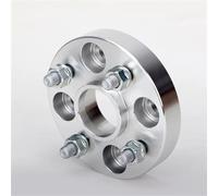 Car Wheels Spacer For Chevrolet For Buick For Cadillac 2Pieces 20/25/30/35/40mm PCD 5x115 CB 70.3mm Aluminum Wheel Spacer Adapter 5 Lug Suit M12x1.5(2PCS 15mm Silver)