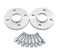 Car Wheels Spacer For Civic For Fit 2pcs/lot 15mm /20mm Hub Center Bore 56.1 4X100 Wheel Spacers With 8pcs M12 X 1.5 Cone Bolts Wheel Spacers Adaptors(15MM silver or black)