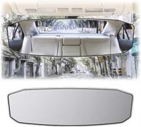 Car Wide Angle Rearview for Buick Encore GX Excelle GT HRV Excelle Park Avenue, Panoramic Clip-On Car Interior Rearview Inside Mirrors Eliminate Blind Spot Effectively,A Large