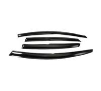 Car Wind Deflector For Nissan For Sentra 2013-2019 Sedan | Tape-on Optimizes air circulation Sun Glare Shield Car Window Shade