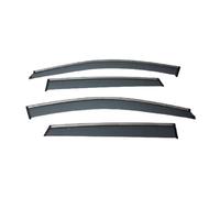 Car Wind Deflector For Nissan For X-trail 2014-2021 | 4pcs Tape-on Wind Deflectors Set Fits snugly to the car body. Car Window Shade