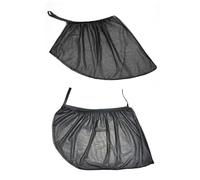 Car Wind Deflectors 2 Pcs Car Sun Shade Window Screen Cover Sunshade Curtain UV Protection Shield Mesh Solar Mosquito Dust Side Window Rain Cover