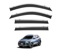 Car Wind Deflectors Chrome Molding For DR 5.0 Urban Suv MK1 2017-2025, Acrylic Rain Guards UV Protection And Weatherproof Reduce Noise