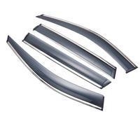 Car wind deflectors Exterior Visor for Vent Shades Window Sun Rain Guard Deflector 4pcs for Nissan for Murano 2015-2019 Third Generation Z52 P42M
