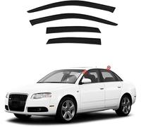 Car Wind Deflectors for A4 Sedan MK2-B6/MK3-B7 2000 2001 2002 2003-2008, Keep Your Car Ventilated In Rain, Reduce Wind Turbulence, Enhance Driving