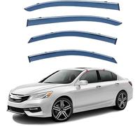 Car Wind Deflectors for Accord MK9-CR 2014 2015 2016 2017, Deflector Shield Side Window Sun Rain Guards Window Visor Rain Guards Stick-on Fitment