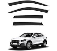 Car Wind Deflectors for Audi Q2 MK1 2018-2024 Smoke Window Sun Rain Visor Vent Guard Car Window Visor Guard Windows Rain Strip