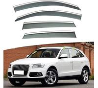 Car Wind Deflectors for Audi Q5 2010-2017 Deflector Shield Bugshield Side Window Sun Rain Guards Window Visor Car Accessories