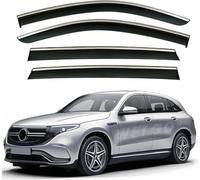 Car Wind Deflectors for Benz EQC MK1-N293 2020, Deflector Shield Side Window Sun Rain Guards Window Visor Rain Guards Stick-on Fitment