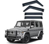Car Wind Deflectors for Benz G-Class MK1-W463-1 2004-2018, Deflector Shield Side Window Sun Rain Guards Window Visor Rain Guards Stick-on Fitment