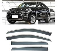 Car Wind Deflectors for BMW X6 2014-2019, Deflector Shield Side Window Sun Rain Guards Window Visor Rain Guards Stick-on Fitment