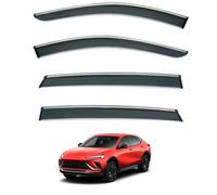Car Wind Deflectors for Buick Envista MK1 2022-2025, Window Visor Sun Rain Guard Windshields Shields Protecto Side Door Window Stick-On