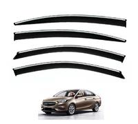Car Wind Deflectors for Buick Excelle Sedan 4D MK2 2019-2025, Window Visor Sun Rain Guard Windshields Shields Protecto Side Door Window Stick-On