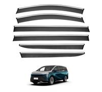 Car Wind Deflectors for Buick GL8 Century MK4 2022-2025, Window Visor Sun Rain Guard Windshields Shields Protecto Side Door Window Stick-On