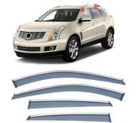 Car Wind Deflectors for Cadillac SRX MK2 2010-2016, Deflector Shield Side Window Sun Rain Guards Window Visor Rain Guards Stick-on Fitment