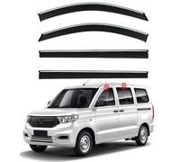 Car Wind Deflectors for CHEVROLET Move N400 MK2 2019-2025, Smoke Tinted Window Visors Rain Guards Sun Shades Side Window Deflectors Protection