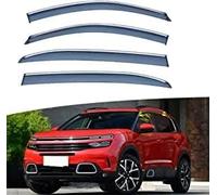 Car Wind Deflectors for Citroen C5 AIRCROSS 2017-2022 Rain Guard Smoke Guards Window Visor Cover Sunlight Shield External Fitting