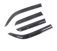 Car Wind Deflectors For Dodge For Avenger 2008-2014 Auto Side Window Wind Deflectors Visors Black Rain Guard Door Visor Vent Shades Dark Smoke Ventvisor Wind Deflectors
