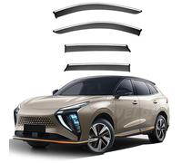 Car Wind Deflectors for Evolute i-Sky EV MK1 2020-2025, Smoke Tinted Window Visors Rain Guards Sun Shades Side Window Deflectors Protection