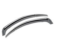 Car wind deflectors For Fit for Jazz for Hatchback 4pcs ABS Car Window Sun Rain Visor Deflector Guard Accessories 2014-2018