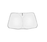 Car Wind Deflectors For For Q5 SUV 2ND Gen 2018-2024 Car Rear Side Baby Window SunShade Shield Front Windshield Frame Blind Curtain Sun Shade Visor Side Window Rain Cover(Silver Front Windshield)
