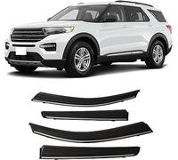 Car Wind Deflectors for Ford Explorer 2020 2021, Keep Your Car Ventilated In Rain, Reduce Wind Turbulence, Enhance Driving