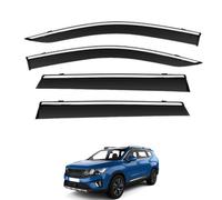 Car Wind Deflectors for Geely Okavango MK1 2020-2025, Window Visor Sun Rain Guard Windshields Shields Protecto Side Door Window Stick-On
