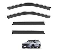 Car Wind Deflectors for Geely Starray MK1 -FX11 2022-2025, Side Window Rain Guards Sun Visor Deflector Shield Weathershields Auto Accessories,4 PCS
