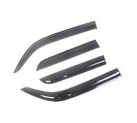 Car Wind Deflectors For Hyundai For Genesis 2009-2010 Auto Black Tinted Car Side Window Visor Guard Vent Awnings Shelters Rain Guard Door Ventvisor Window Visors