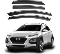 Car Wind Deflectors for Hyundai Kona 2017-2020 Deflector Shield Bugshield Side Window Sun Rain Guards Window Visor Car Accessories