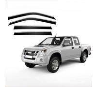 Car Wind Deflectors for ISUZU D-MAX PICKUP MK1-RA-RC 2002-2010, Sun Visors Rain Guards Side Car Window Visor Deflectors Window Visors Wind Rain Deflectors