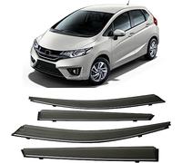 Car Wind Deflectors for Jazz Fit Hatchback 2014-2019 Rain Guard Smoke Guards Window Visor Cover Sunlight Shield External Fitting