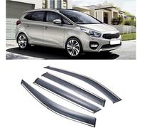 Car Wind Deflectors for Kia Carens 2013-2018, Rain Smoke Guards Vent Cover Guard Windows Rain Strip, Side Door Window Visor Accessories