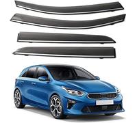 Car Wind Deflectors for Kia Cerato Hatchback 2010-2018 Rain Guard Smoke Guards Window Visor Cover Sunlight Shield External Fitting