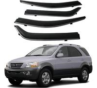Car Wind Deflectors for Kia Sorento 2003-2008, Deflector Shield Side Window Sun Rain Guards Window Visor Rain Guards Stick-on Fitment