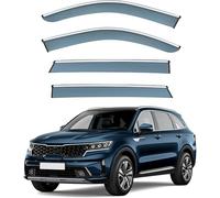 Car Wind Deflectors for Kia Sorento MK4-MQ4 2021-2023 2024, Side Door Window Visor Car Deflector Windproof Rain Smoke Guards Vent Cover Shield Accessories
