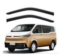 Car Wind Deflectors for LDV eDeliver 7 MK1 2023-2026, Smoke Tinted Window Visors Rain Guards Sun Shades Side Window Deflectors Protection
