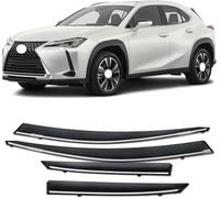 Car Wind Deflectors for Lexus UX UX200 UX250H 2019-2021 Deflector Shield Bugshield Side Window Sun Rain Guards Window Visor Car Accessories