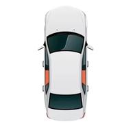 Car Wind Deflectors For Lincoln For Continental 2017-2021 Accessories Side Window Sunshade Mesh Magnetic Sun Visor Sunscreen Insulation Net Side Window Rain Cover(Rear 2pcs)