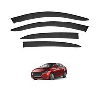 Car Wind Deflectors for Mazda 2 Sedan MK3/DJ/DL 2015-2025, Side Window Rain Guards Sun Visor Deflector Shield Weathershields Auto Accessories