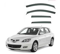 Car Wind Deflectors for Mazda 3 Hatchback MK1-BK 2003-2009, Sun Visors Rain Guards Side Car Window Visor Deflectors Window Visors Wind Rain Deflectors
