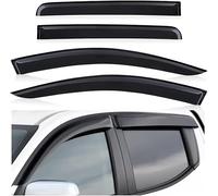 Car Wind Deflectors for Mitsubishi Warrior L200 MK5 2016-2025 4D, Deflector Shield Side Window Sun Rain Guards Window Visor Rain Guards Stick-on Fitment
