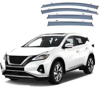 Car Wind Deflectors for Nissan Murano MK3-Z52-P42M 2015-2022+ | Car Window Rain Guards 4 Piece, Side Window Deflectors for Front and Rear Windows, Designed for Ventilation in Wet Weather